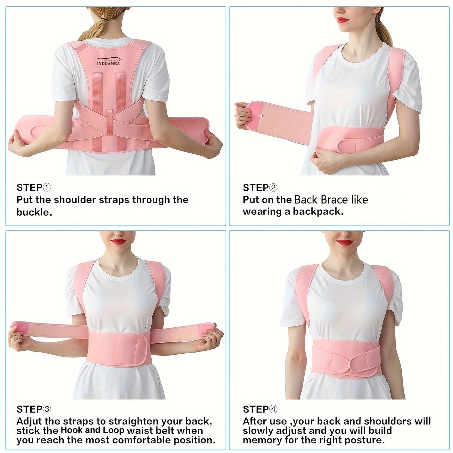 Posture Corrector for Women Pain Relief Spine Improving Back Posture
