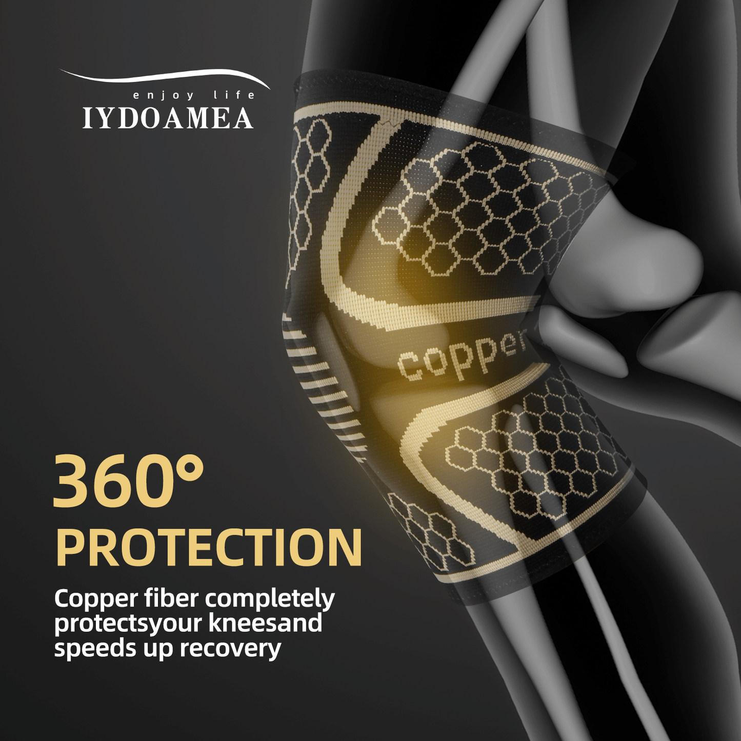 Compression Sleeve for Knee Pain Arthritis Joint Pain Relief