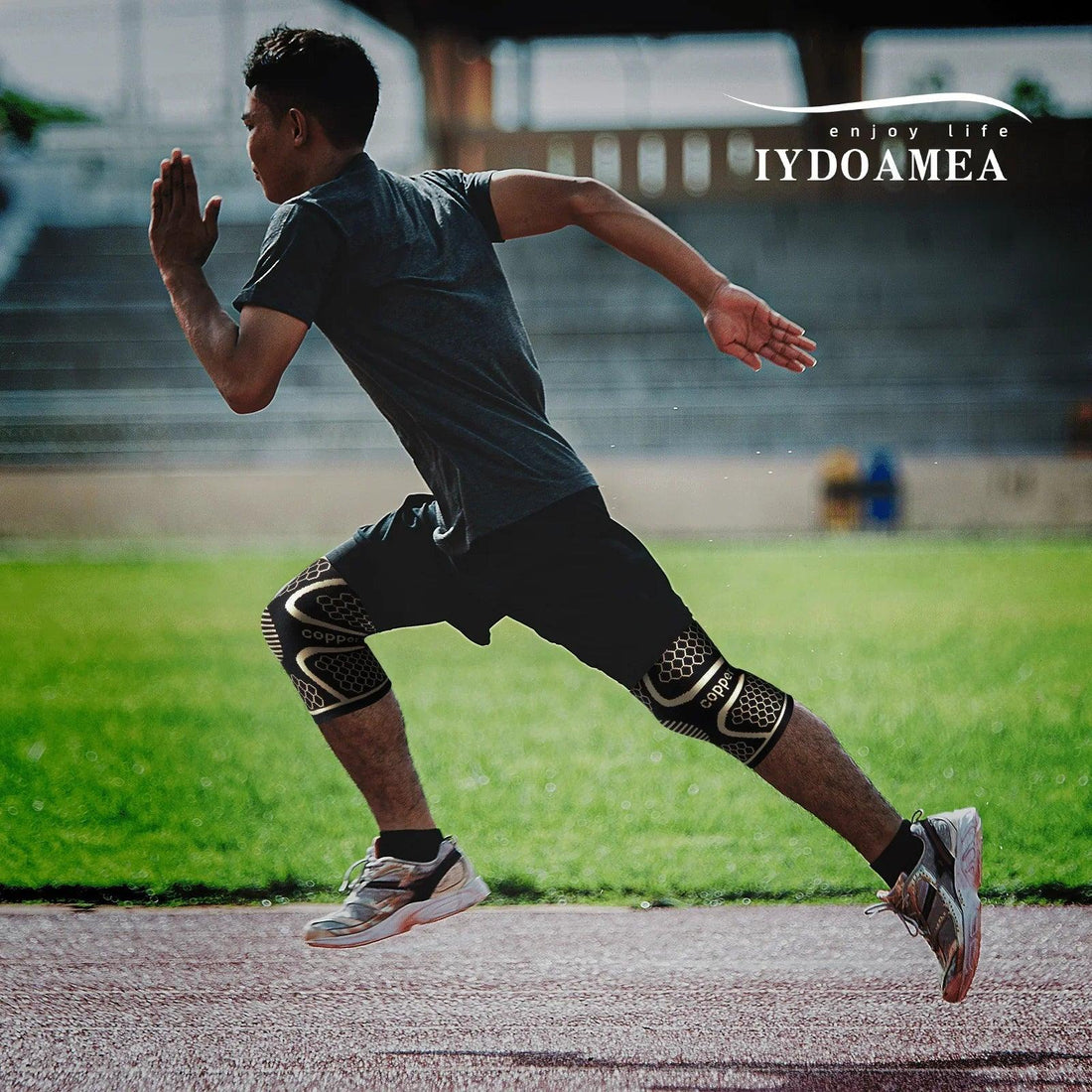 Knee Compression Sleeve for Support and Everyday Comfort - IYDoaMea