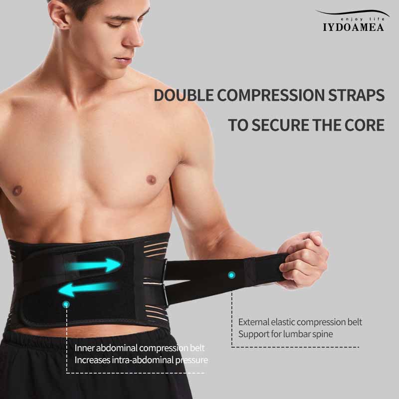 Back Brace Lumbar Support Belt for Sciatica Back Pain Relief