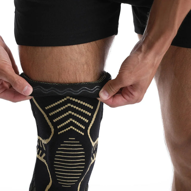 Anti Slip Copper Full Leg Compression Sleeve - IYDoaMea Sport