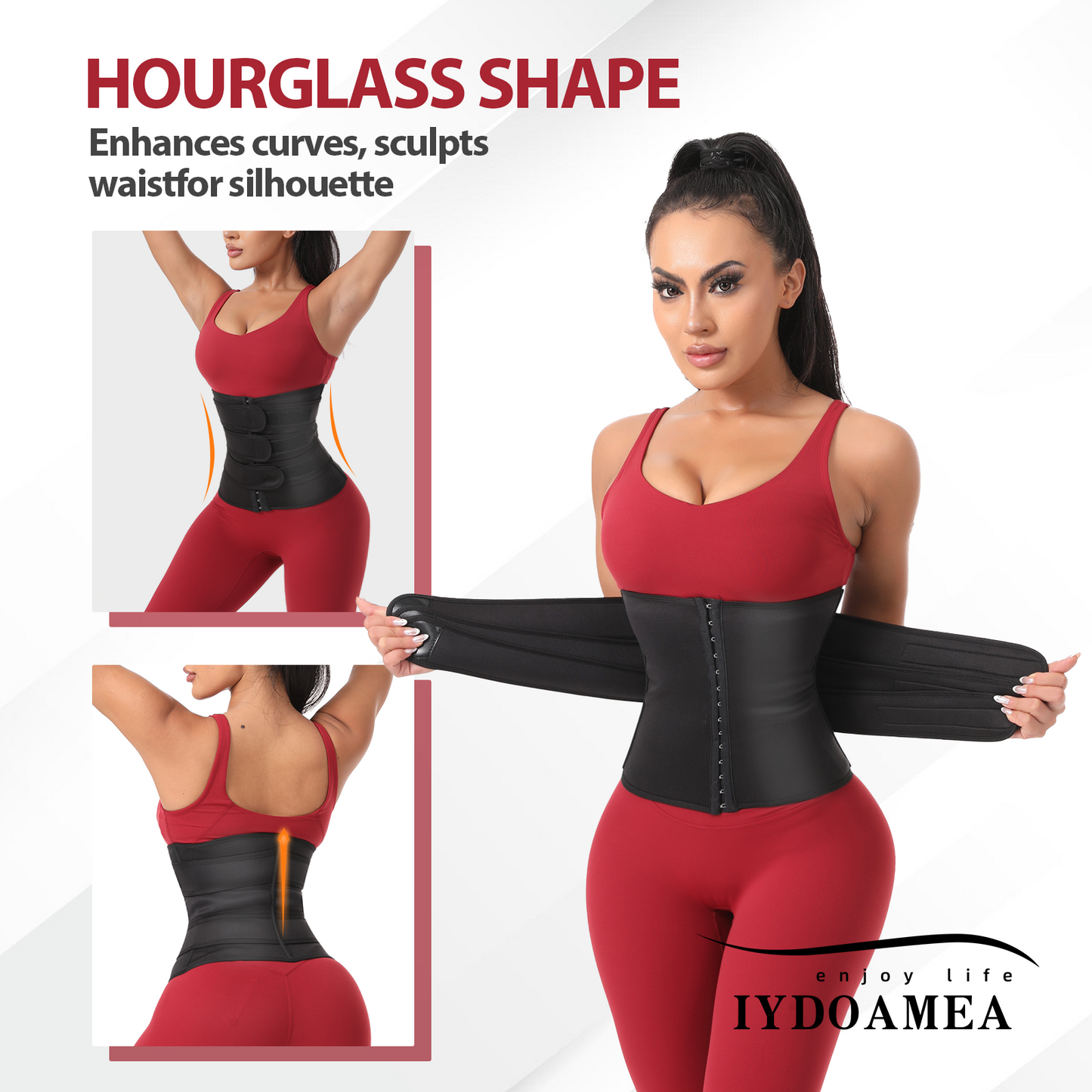 Sweat Waist Trainer Weight Loss Sports Girdle