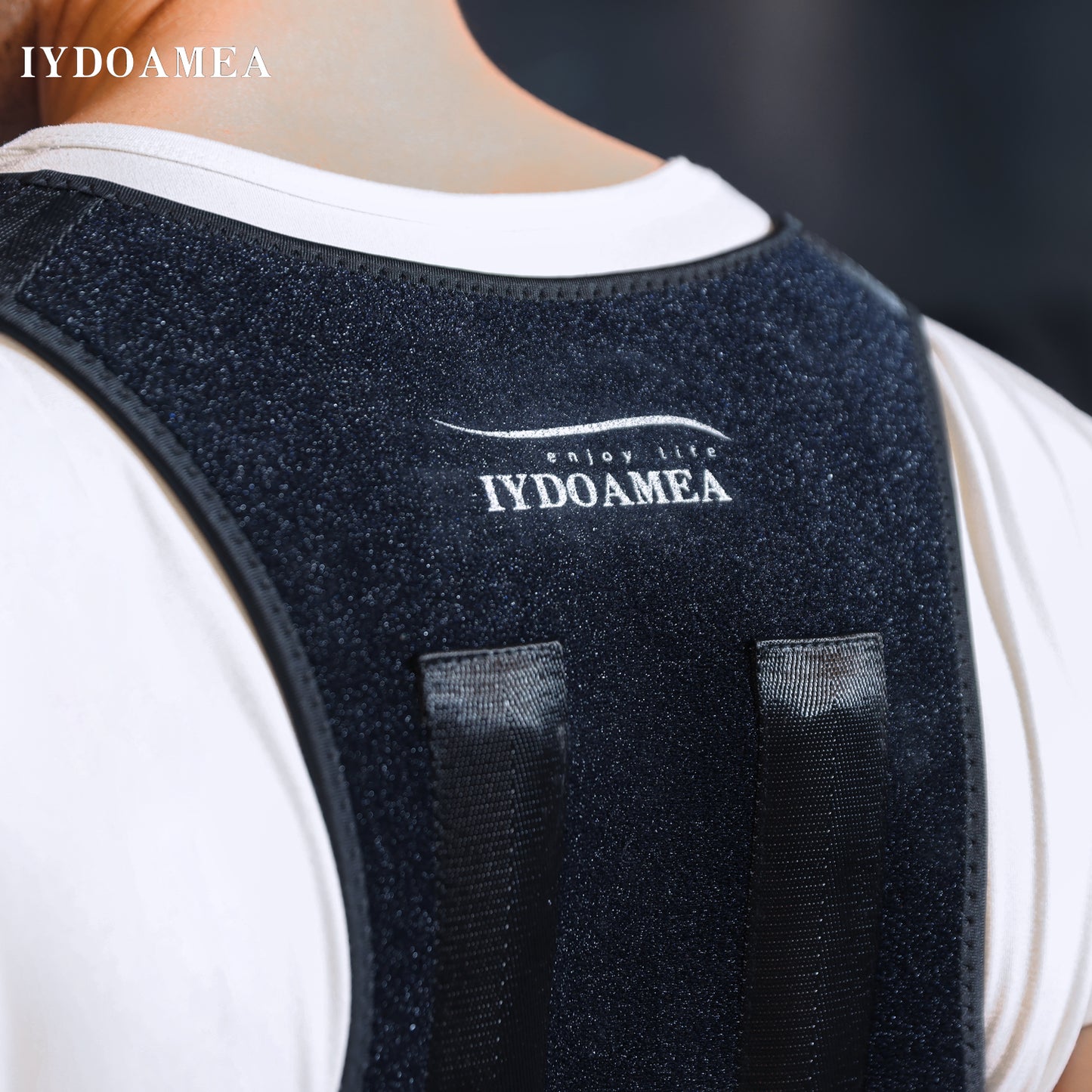 Adjustable Posture Back Brace for Upper and Lower Back Pain Relief