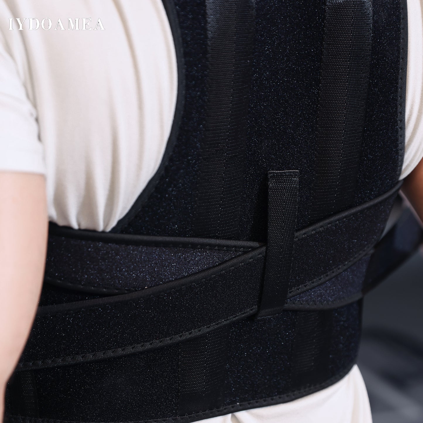 Adjustable Posture Back Brace for Upper and Lower Back Pain Relief