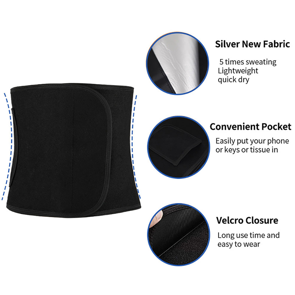 Waist Trimmer Sauna Belt for Women and Men