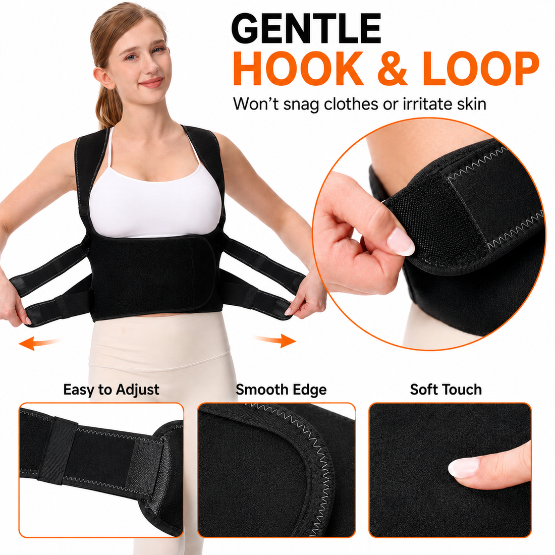Full Back Posture Support Brace - product view 11