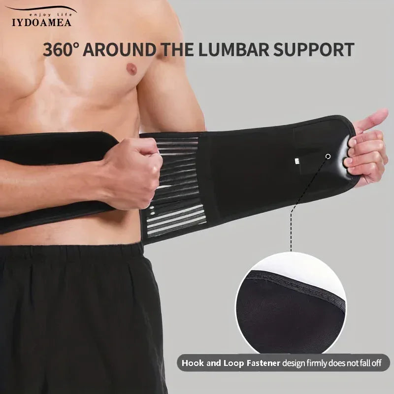 Lumbar Support Belt for Back Stability and All-Day Comfort - IYDoaMea