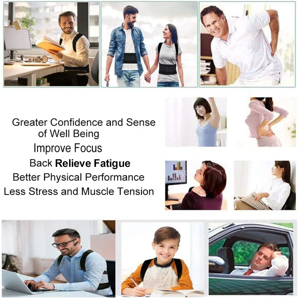 Magnetic Lumbar Back Support Belt Back Comfort - IYDoaMea