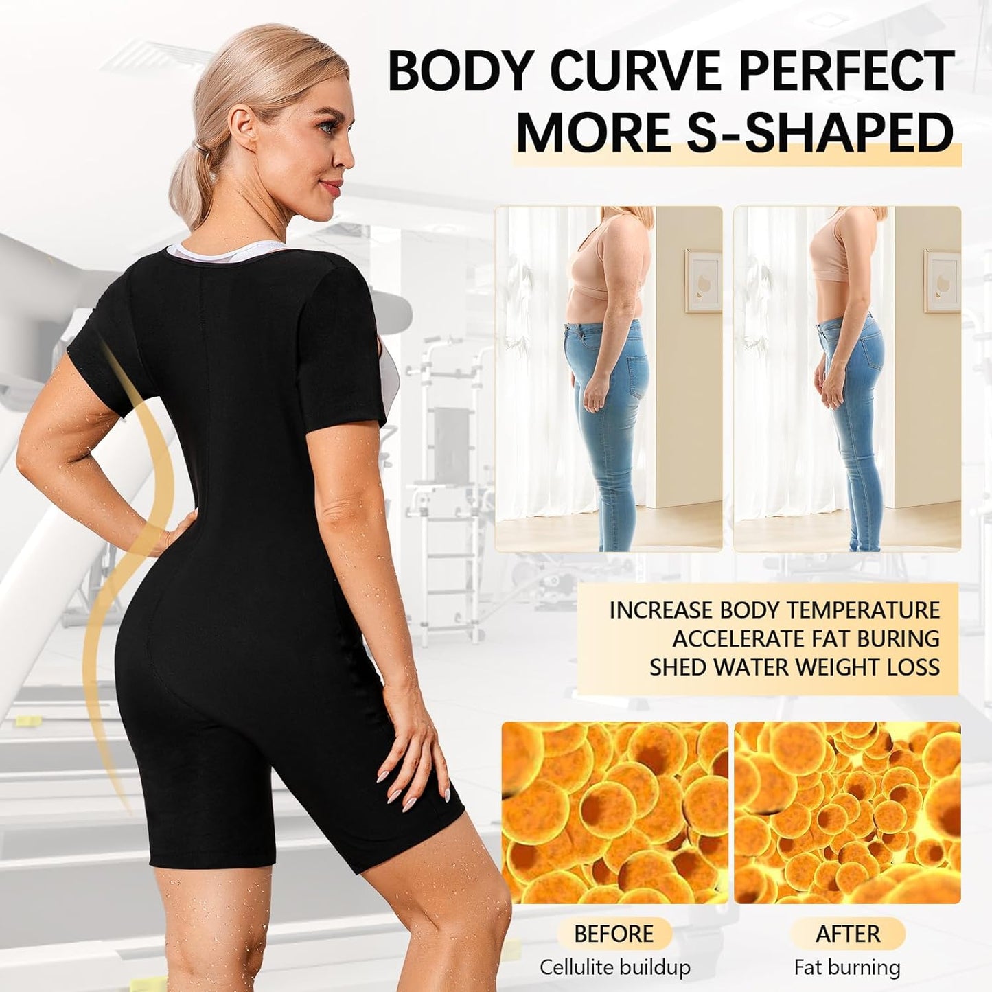 Sauna Suit for Women Sweat Vest Waist Trainer