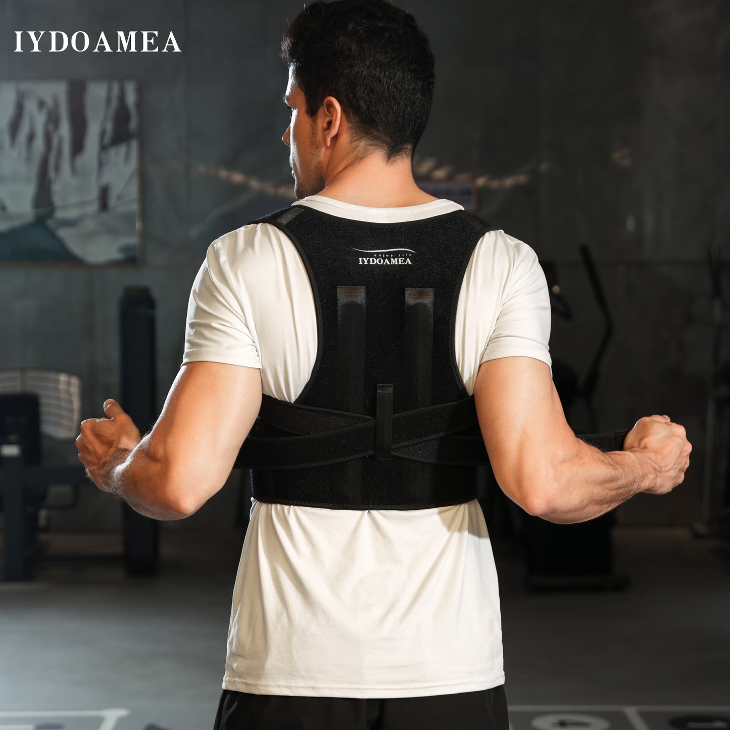 Adjustable Posture Back Brace for Upper and Lower Back Pain Relief