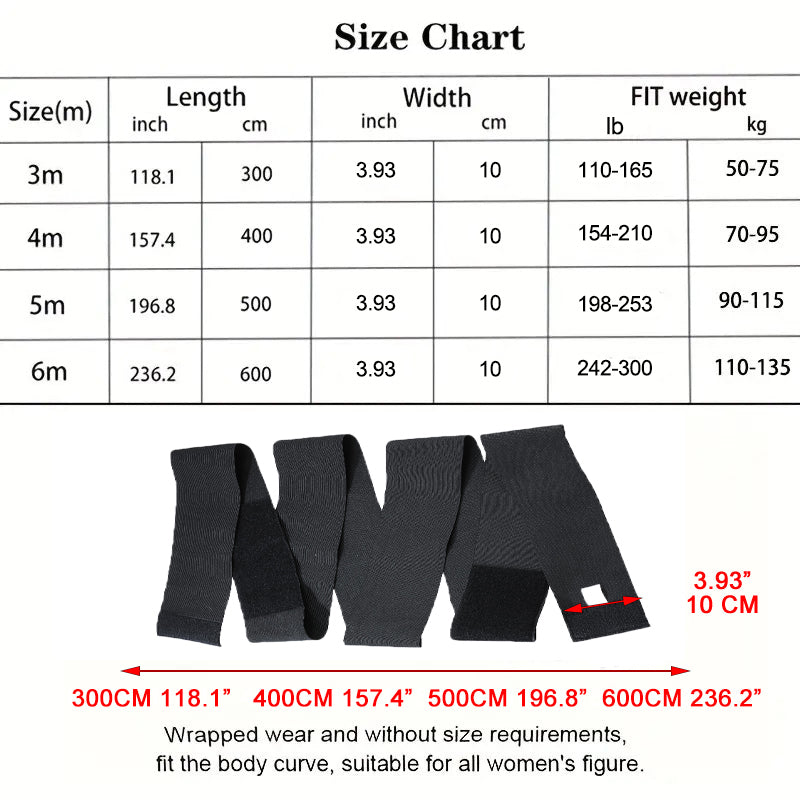 Waist Trainer for Women Bandage Wrap Trimmer Belt