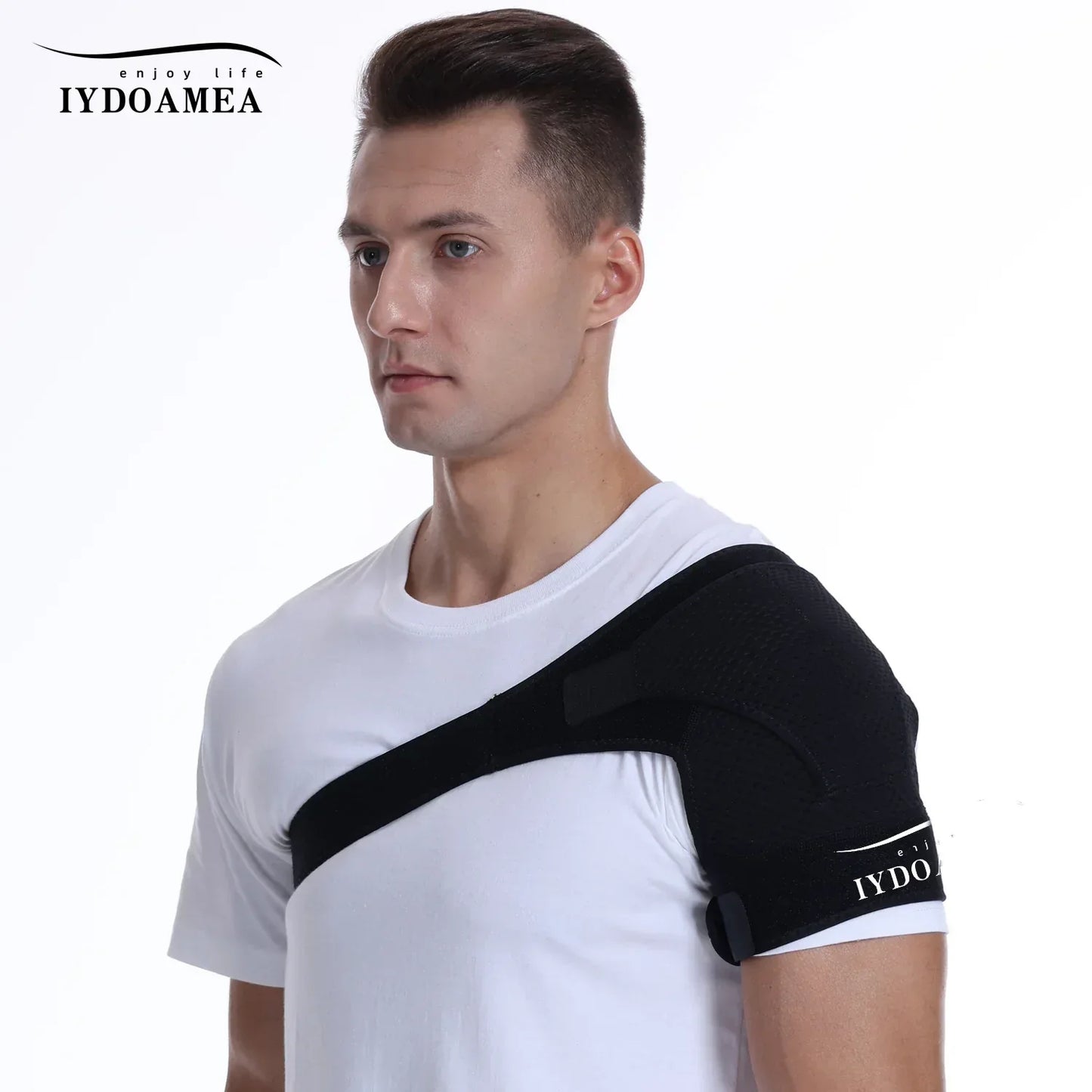 Shoulder Brace for Preventing Strains Dislocation Torn Rotator Cuff - IYDoaMea Sport