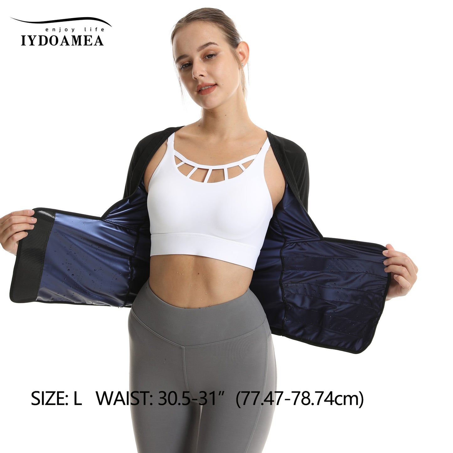 Women's' Sauna Suit Workout Sweat Body Shaper
