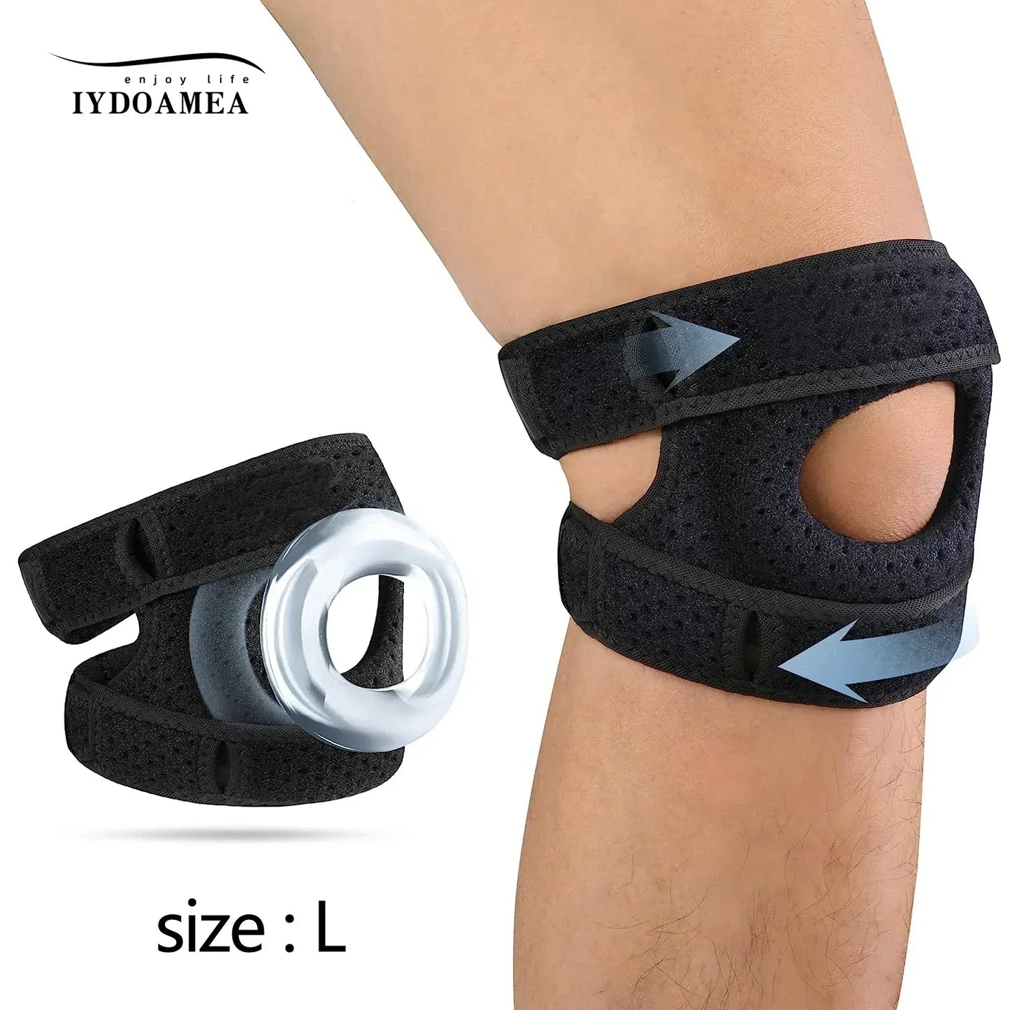 Adjustable Patellar Tendon Support Strap - IYDoaMea