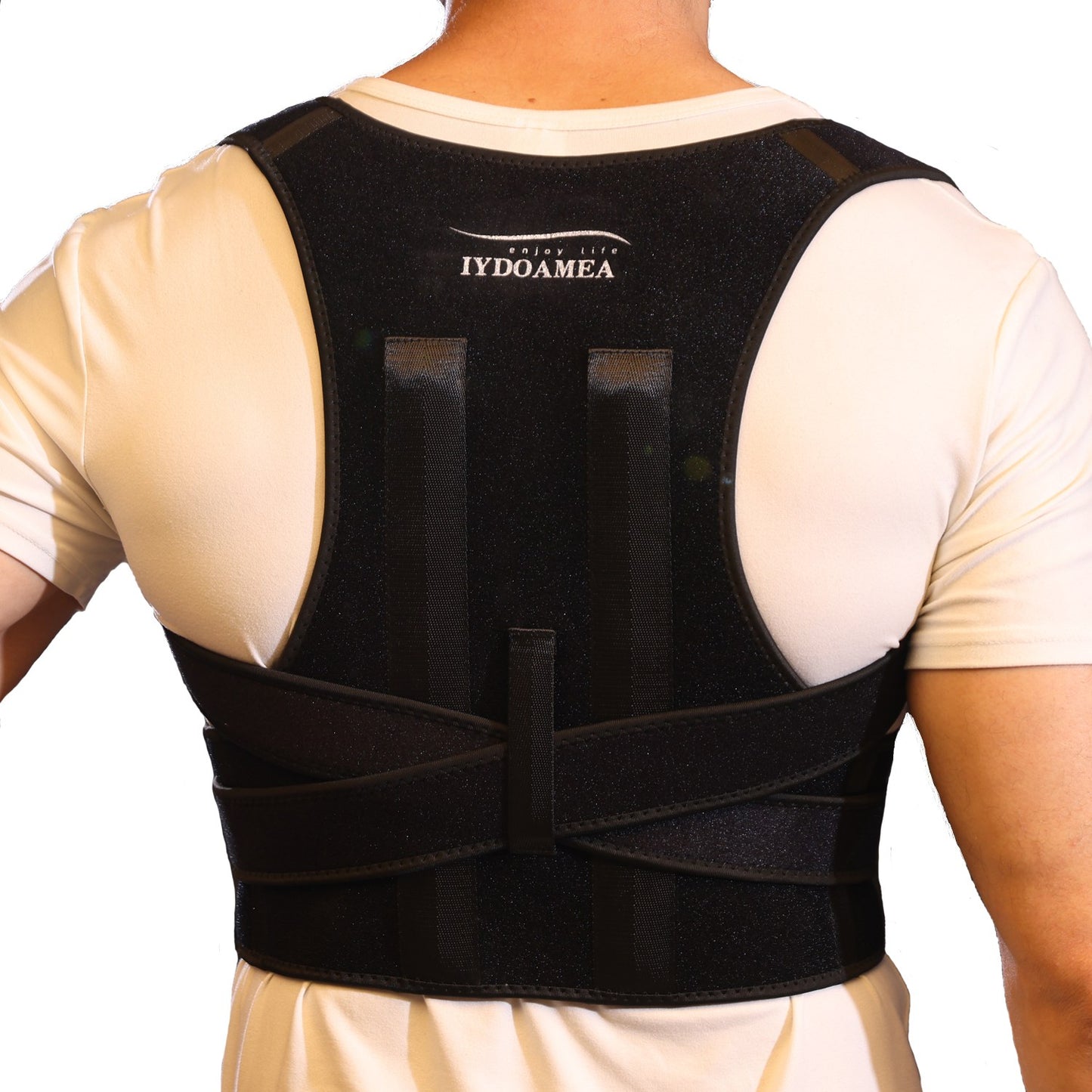 Adjustable Posture Back Brace for Upper and Lower Back Pain Relief