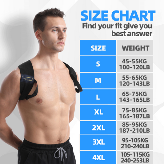 Upper Back Posture Neck Hump Corrector Under Clothing