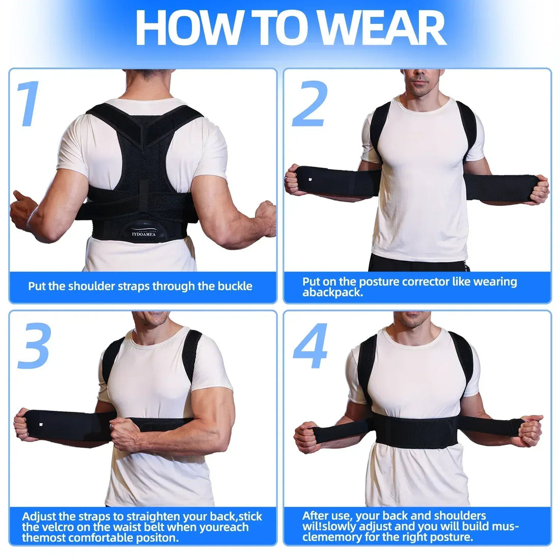Women's Back & Posture Support - IYDoaMea