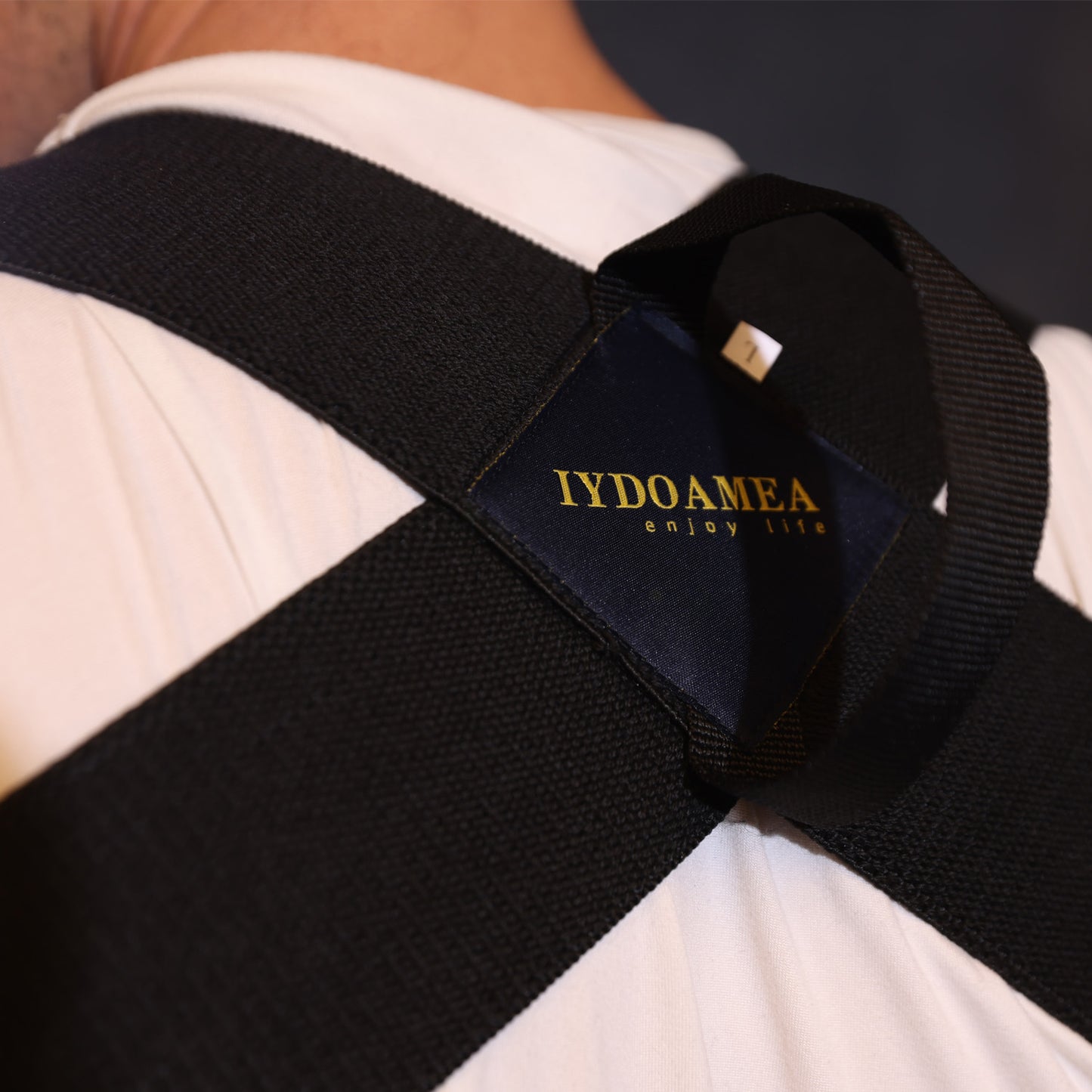 IYDoaMea 1PC Plus Size Fitness Heavy Shoulder Straps, Bench Presses, Shoulder Training Straps, Press Lifts, Chest Straight, Straight Back Assist Straps, Open Shoulder Assist Straps Heavy Shoulder Back Support Brace, Posture Corrector For Men And Women