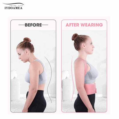 IYDOAMEA Back Brace Posture Corrector for Women, Shoulder Straightener, Adjustable Full Back Support, Upper and Lower Back Pain Relief - Scoliosis, Hunchback, Hump, Thoracic, Spine Corrector