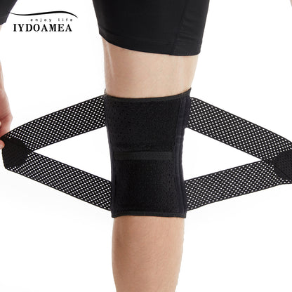 IYDoaMea Plus Size Knee Compression Wrap Brace (Order A Size Up), Breathable Adjustable Knee Brace For Men And Women, Knee Brace With Side Stabilizers Leg Supporter Healthcare football accessories
