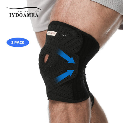 Compression Knee Support with Air Mesh Fabric Maximum Size 7XL Obese People