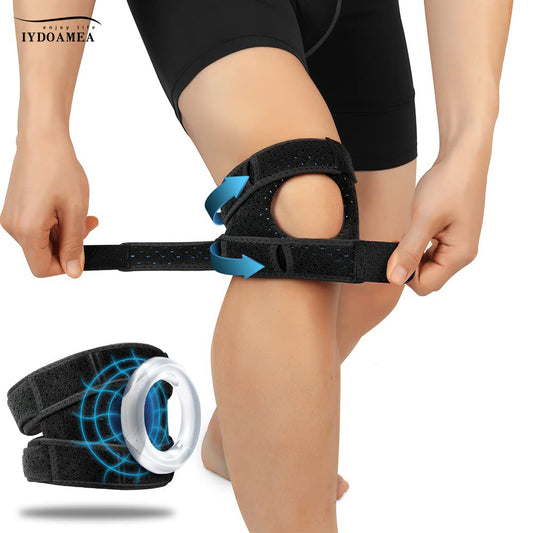 IYDoaMea 1pc Compression Knee Sleeve For Arthritis Supporting - Essential Workout Knee Guard For Women And Men black friday support strap Healthcare Tool Brace