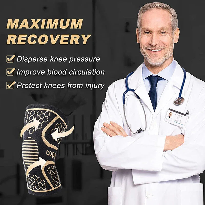 	Knee Compression Sleeve for Support and Everyday Comfort - IYDoaMea