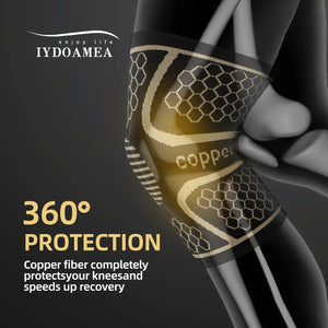 	Knee Compression Sleeve for Support and Everyday Comfort - IYDoaMea