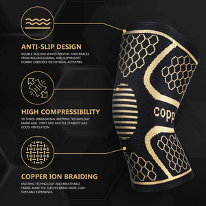 	Knee Compression Sleeve for Support and Everyday Comfort - IYDoaMea