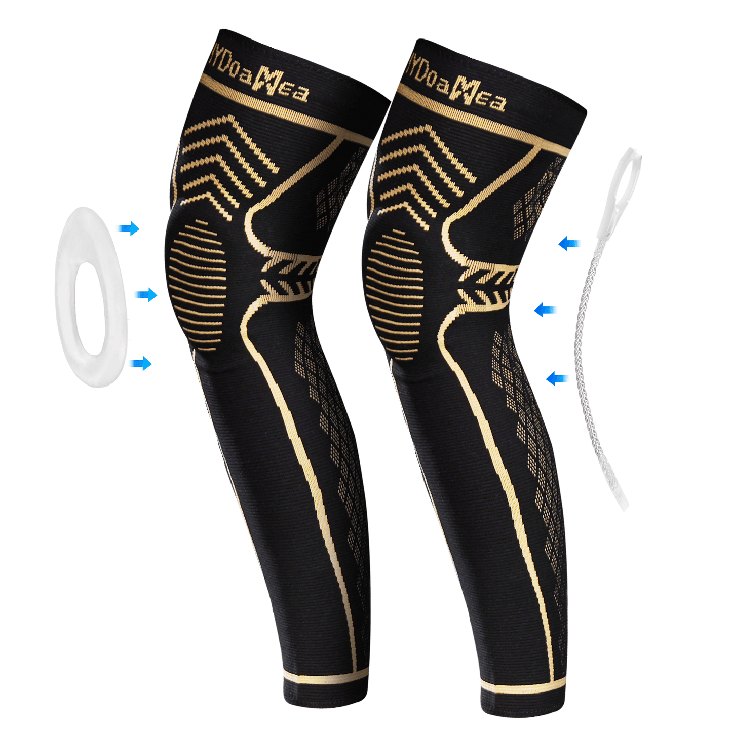 IYDoaMea 1 PC Copper Full Leg Knee Braces For Women & Men, Knee Compression Sleeves With Patella Gel Pad & Side Stabilizers, Knee Support For Sport, Running, Workout black friday Spicy Dill Pickle Kettle Chips Pack Pickle Kettle