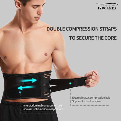 Back Brace Lumbar Support Belt for Sciatica Back Pain Relief