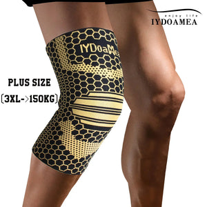 Copper Ions Fiber Compression Knee Sleeve for Women and Men - IYDoaMea Sport