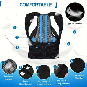 Back Brace and Posture Corrector for Women and Men - IYDoaMea