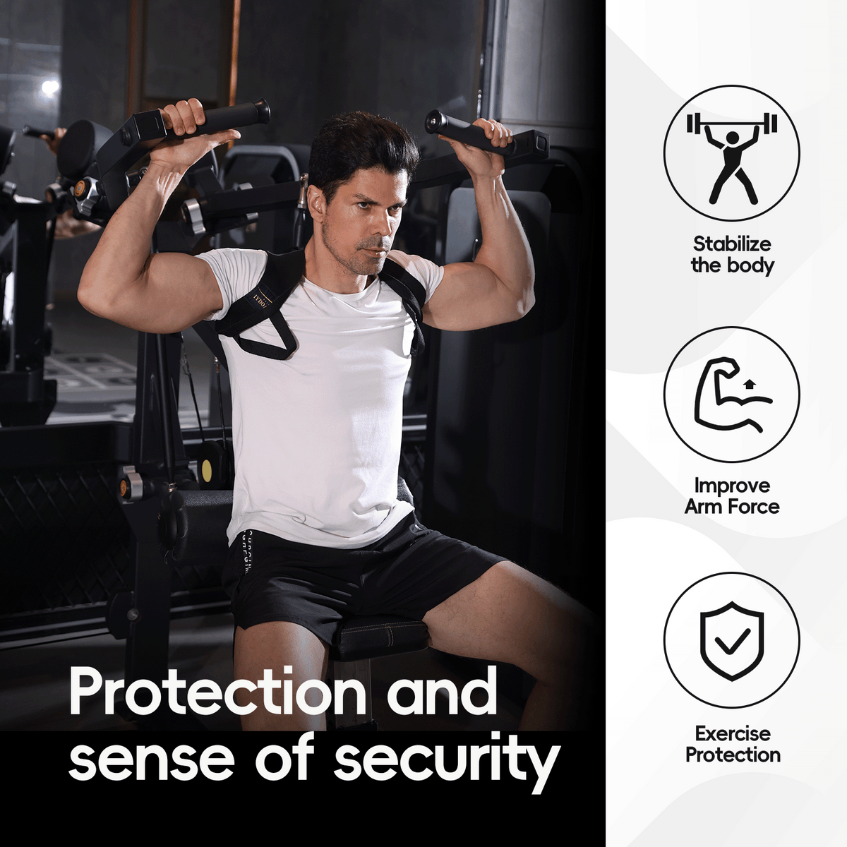 Upper Back Posture Corrector – Neck, Shoulder & Upper Back Support Brace for Men & Women