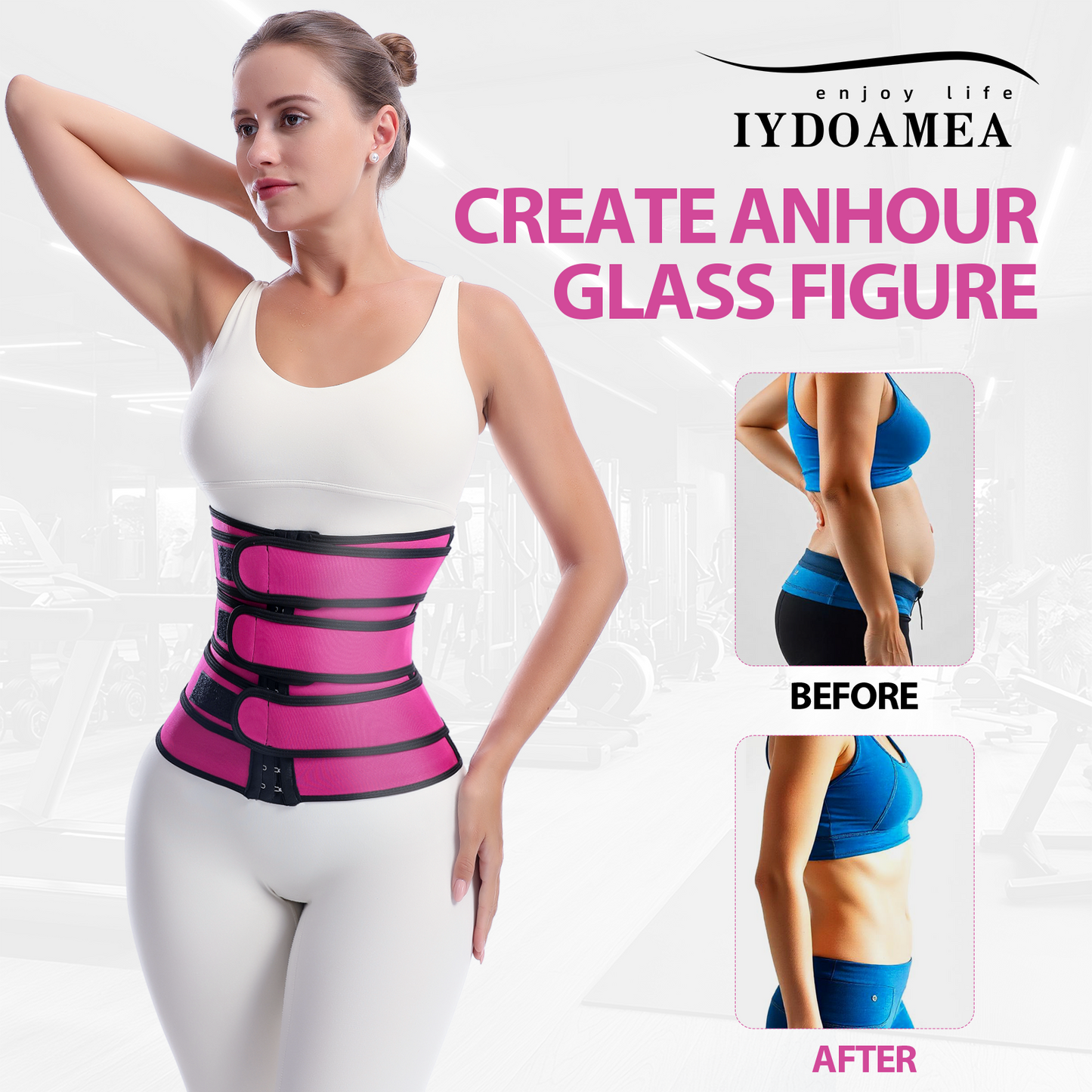 Sweat Waist Trainer Weight Loss Sports Girdle
