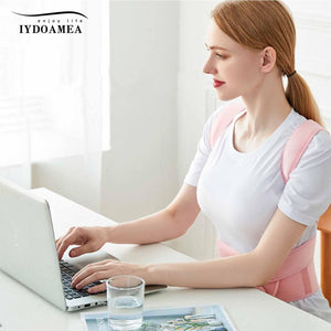 Adjustable Full Back Brace Posture Corrector For Women - IYDoaMea