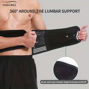 Lumbar Support Belt for Back Stability and All-Day Comfort - IYDoaMea