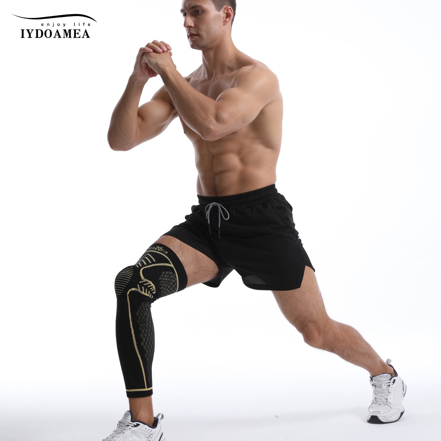 IYDoaMea 1 PC Copper Full Leg Knee Braces For Women & Men, Knee Compression Sleeves With Patella Gel Pad & Side Stabilizers, Knee Support For Sport, Running, Workout black friday Spicy Dill Pickle Kettle Chips Pack Pickle Kettle