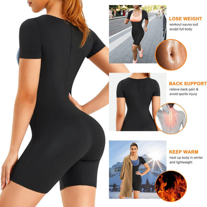 Sauna Suit for Women Sweat Vest Waist Trainer