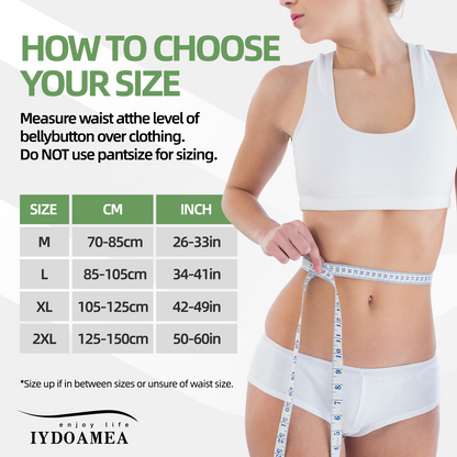 IYDoaMea Back Brace For Lower Back Support, 10 Stays Ergonomic Support Brace For Work, Easy To Put On/Off Anti-skid Lumbar Support Belt For Women Men