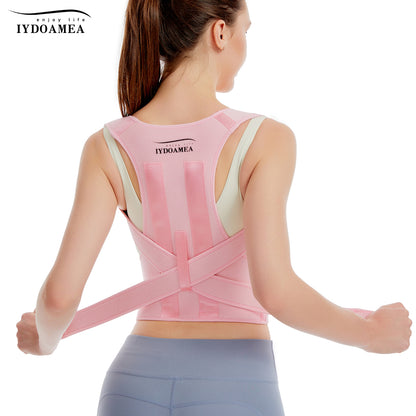 IYDOAMEA Back Brace Posture Corrector for Women, Shoulder Straightener, Adjustable Full Back Support, Upper and Lower Back Pain Relief - Scoliosis, Hunchback, Hump, Thoracic, Spine Corrector