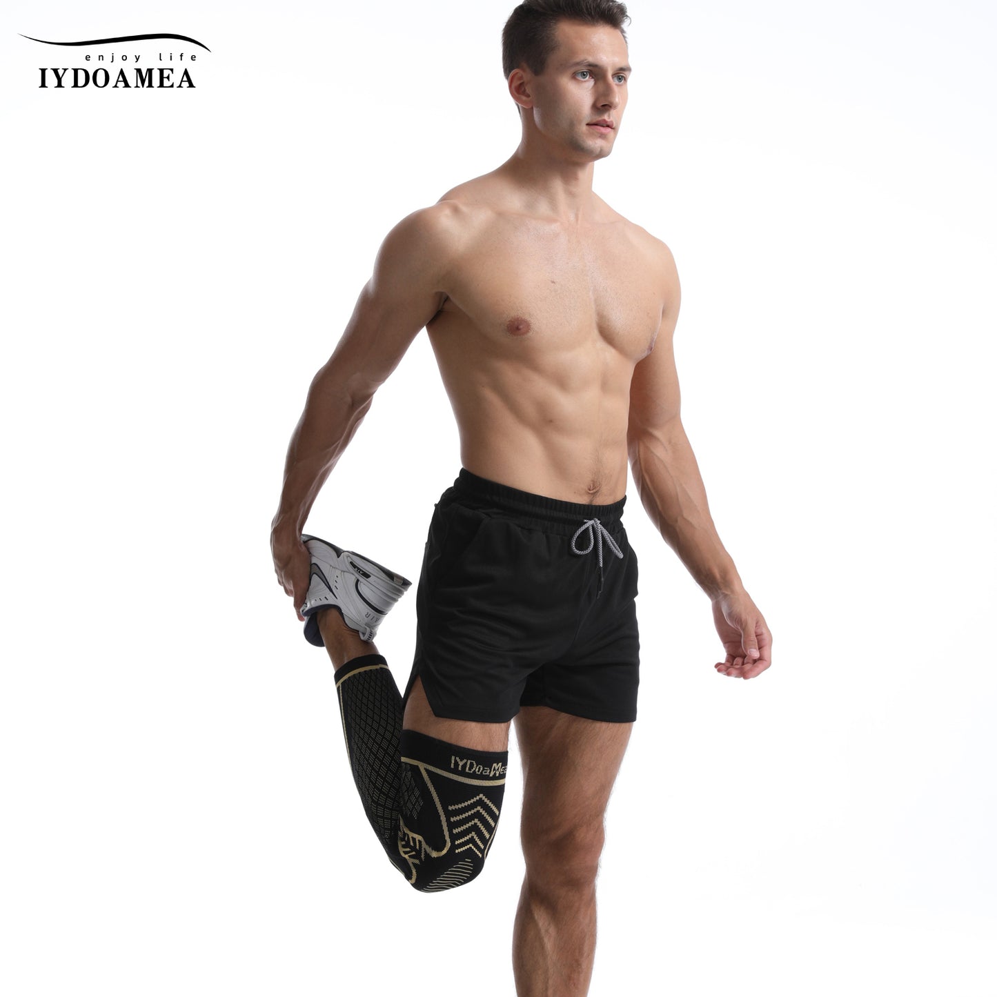 IYDoaMea 1 PC Copper Full Leg Knee Braces For Women & Men, Knee Compression Sleeves With Patella Gel Pad & Side Stabilizers, Knee Support For Sport, Running, Workout black friday Spicy Dill Pickle Kettle Chips Pack Pickle Kettle