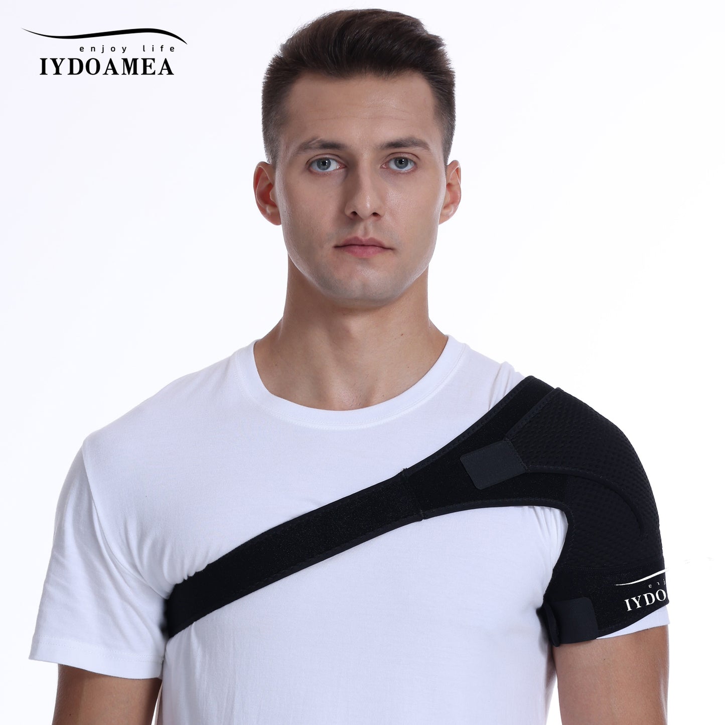 IYDoaMea 1pc Shoulder Brace For Torn Rotator Cuff, Shoulder Relieve Fatigue Support And Compression For Men And Women - Sleeve Wrap For Shoulder Stability And Recovery Healthcare Tool
