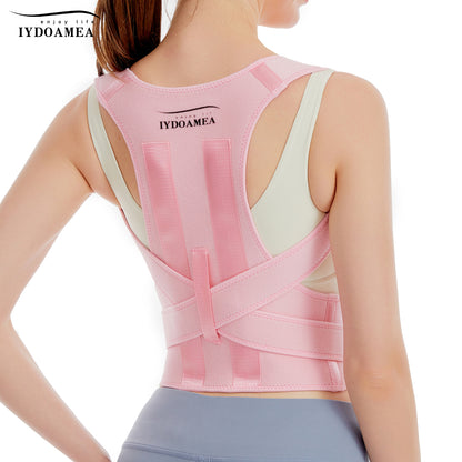 IYDOAMEA Back Brace Posture Corrector for Women, Shoulder Straightener, Adjustable Full Back Support, Upper and Lower Back Pain Relief - Scoliosis, Hunchback, Hump, Thoracic, Spine Corrector