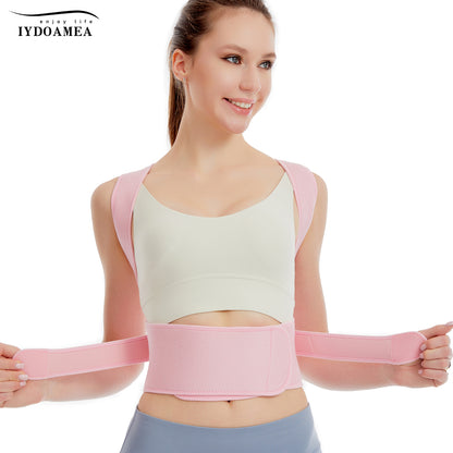 IYDOAMEA Back Brace Posture Corrector for Women, Shoulder Straightener, Adjustable Full Back Support, Upper and Lower Back Pain Relief - Scoliosis, Hunchback, Hump, Thoracic, Spine Corrector