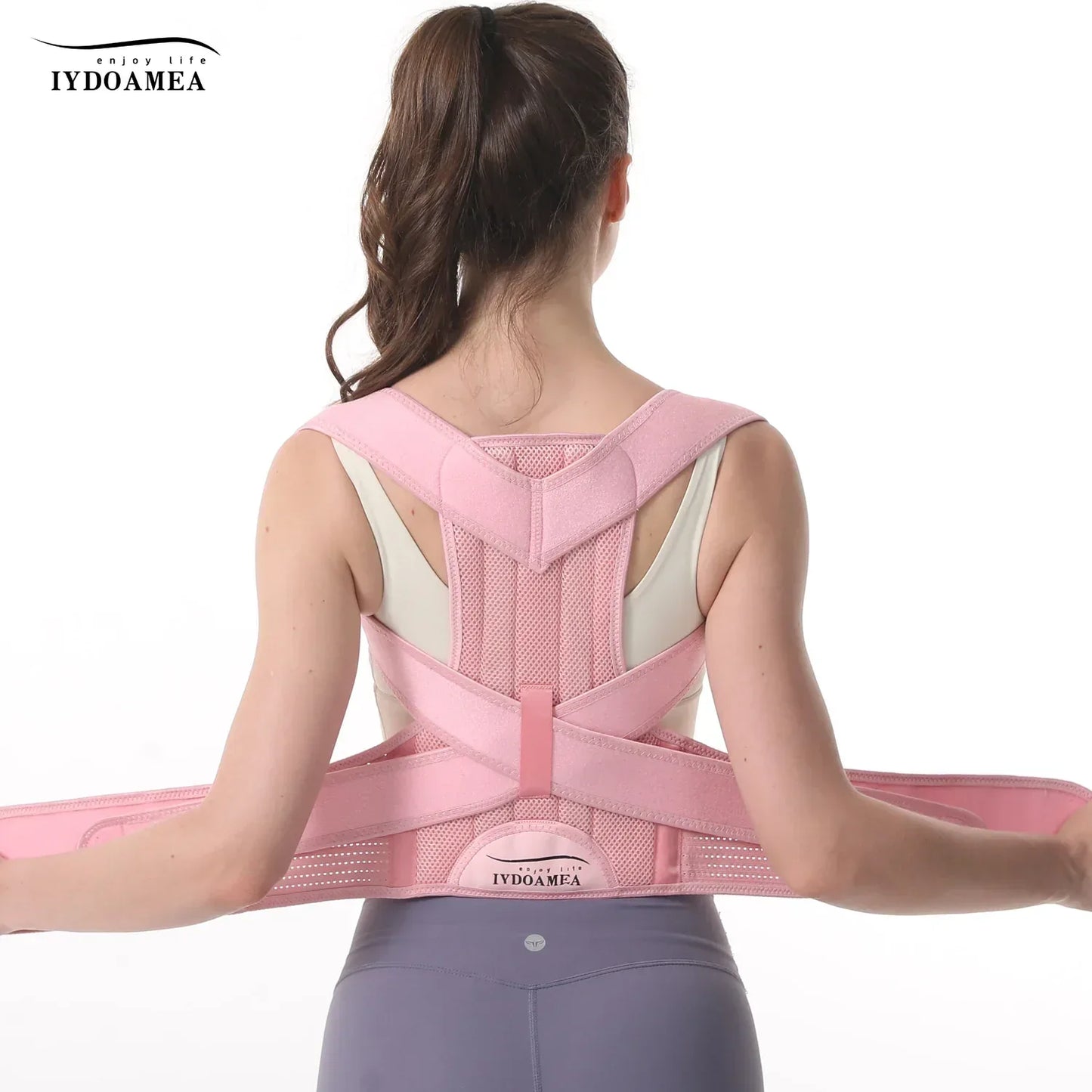 Posture Corrector For Women Back Brace For Lumbar Support And Upright - IYDoaMea Sport