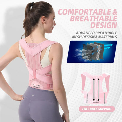 Posture Corrector For Women Back Brace For Lumbar Support And Upright - IYDoaMea Sport