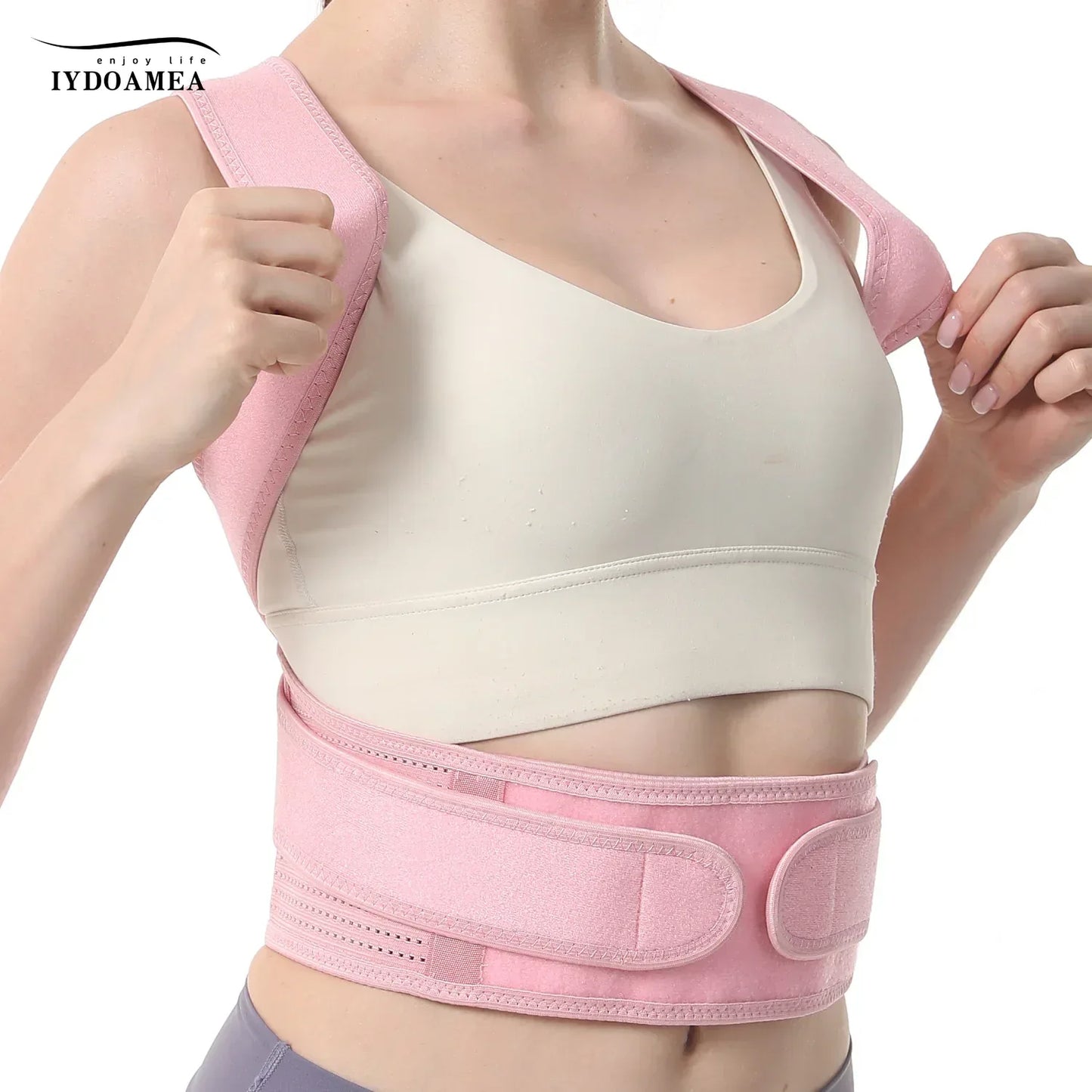 Posture Corrector For Women Back Brace For Lumbar Support And Upright - IYDoaMea Sport