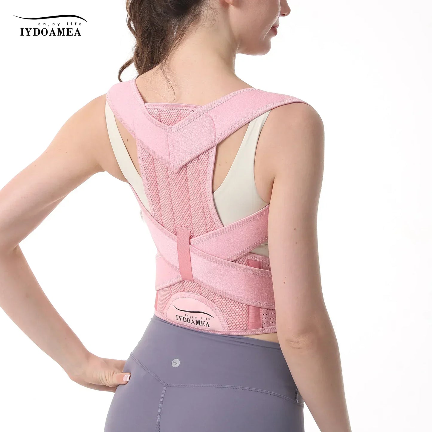 Posture Corrector For Women Back Brace For Lumbar Support And Upright - IYDoaMea Sport