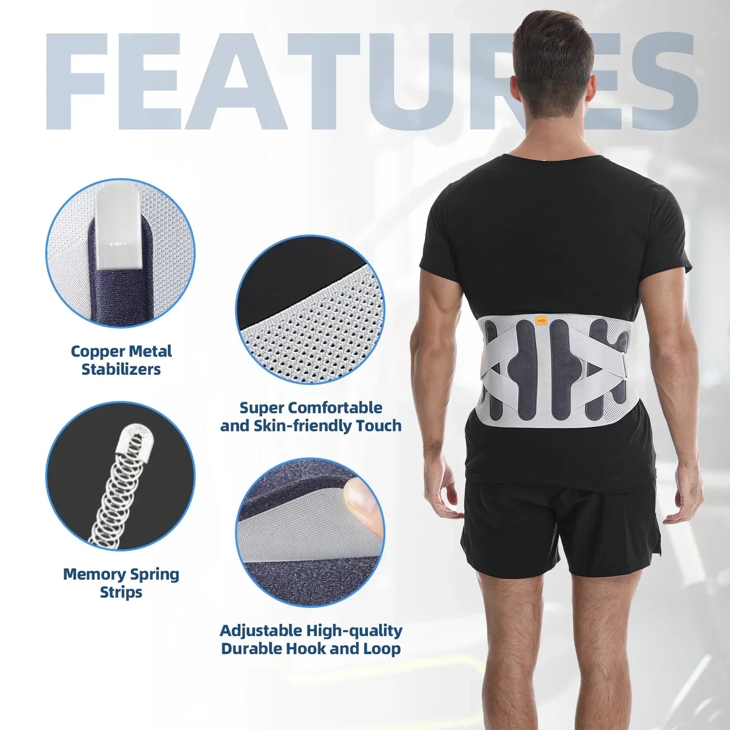 Lumbar Support Belt for Everyday Back Comfort - IYDoaMea